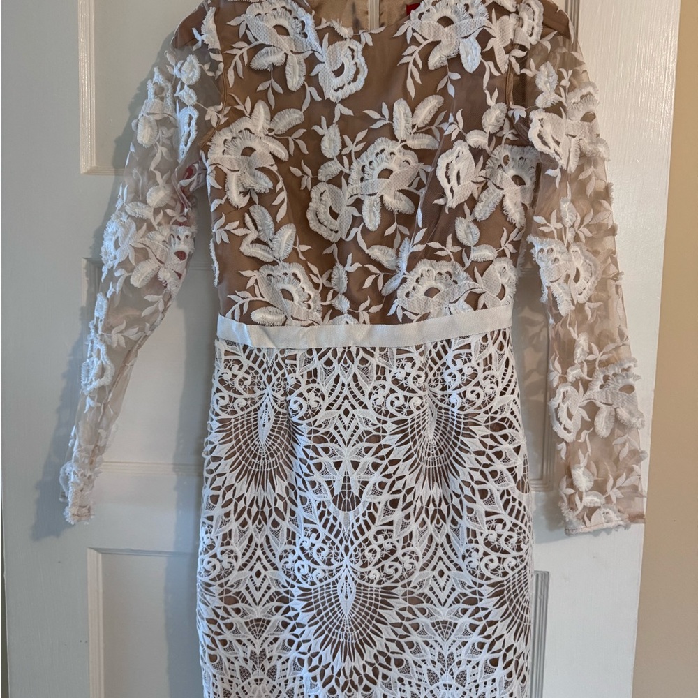 🔥 FLASH SALE Monique Lhullier BHLDN Cocktails Dress - NWOT - Wedding Bridal - Picture 3 of 4